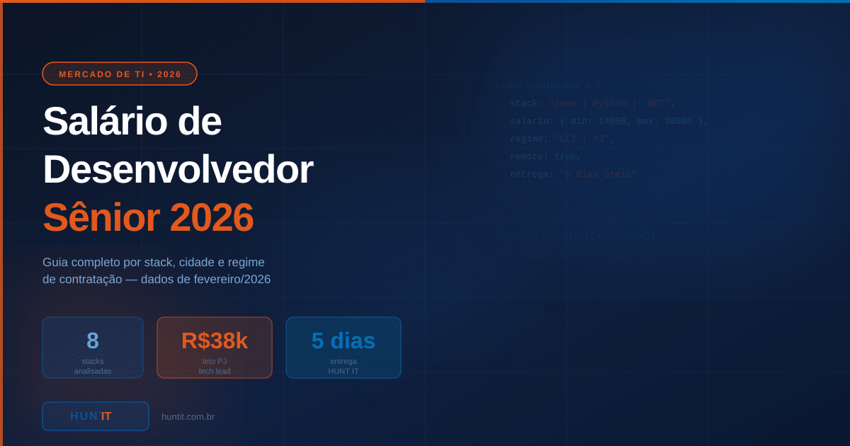 Salario de Desenvolvedor em 2026