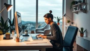 produtividade  no home office. Analise critica